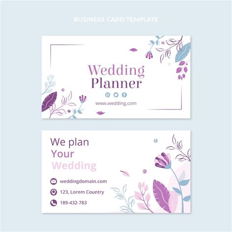 Event Planner Business Card - Free Download on Freepik