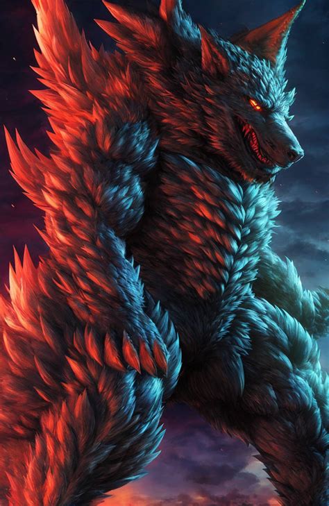 Wolf-Kaiju by bonsiwolf on DeviantArt