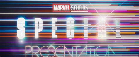 Marvel Studios Presents : SPECIAL PRESENTATION LOGO — Greg Herman