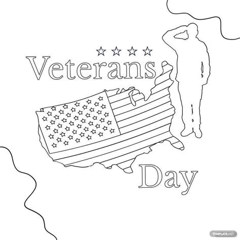 Happy Veterans Day Drawing in Illustrator, PSD, SVG, JPG, EPS, PNG - Download | Template.net