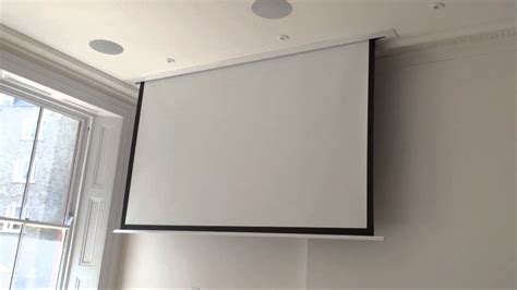 Ceiling Mount Projector Screen | Bruin Blog