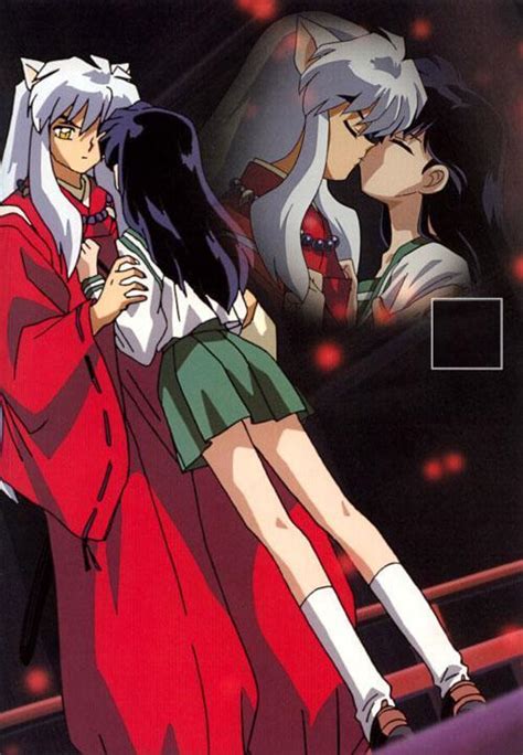 InuYasha and Kagome kiss in 2nd movie - InuYasha and Kagome Forever ...