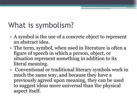 How To Identify Symbolism In Literature