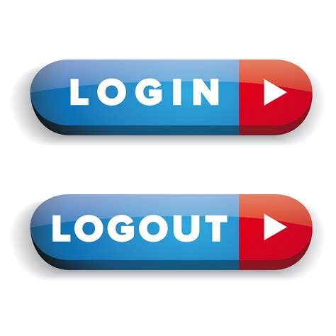 Login Logout vector button | Login logout, Logout, Gmail sign in login