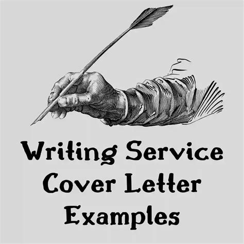 2023 Writing Service Cover Letter Examples Build Free