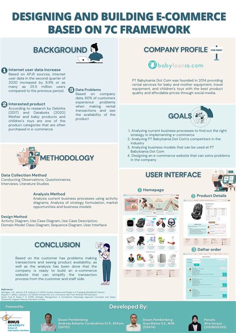 Designing and Building E-Commerce Based on 7C Framework – School of ...