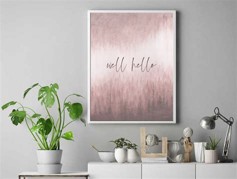 Hello Printable Word Art Hello Print Art Download Entryway Art Print ...