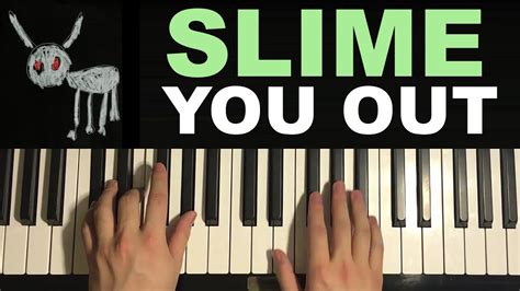 Drake - Slime You Out ft. SZA (Piano Tutorial Lesson) - YouTube