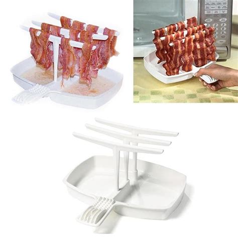 Microwave Bacon Cooker Tray Rack – lifesuny