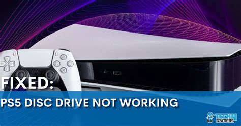 PS5 Disc Drive Not Working [FIXED] - Tech4Gamers