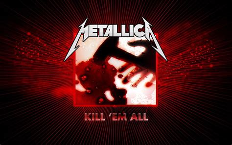 HD wallpaper: Metallica wallpaper, Band (Music), red, communication ...