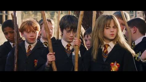 First flying lesson - Harry Potter and the Sorcerer's Stone - YouTube