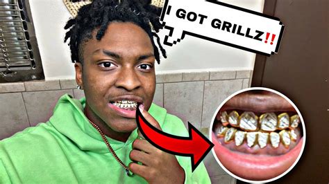 I WENT AND ORDERD A PAIR OF GRILLZ... - YouTube