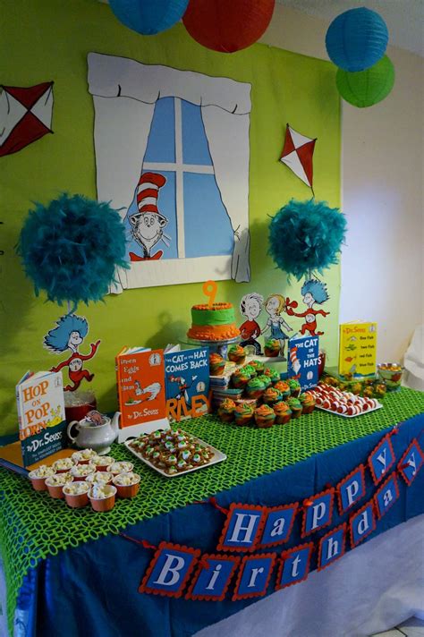 Dr. Seuss Birthday Party Ideas | Photo 2 of 25 | Catch My Party