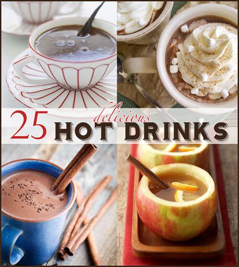 25 Delicious Hot Drinks - The Cottage Market