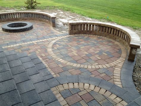 Easy Stone Patio Designs you might try for your home | Brick Paver ...