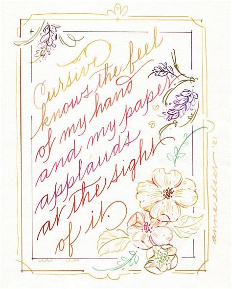 Cursive Crush with Anne Davnes | Learn Calligraphy