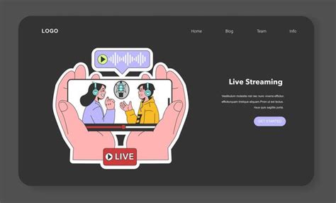 Live Streaming Template Vector Art, Icons, and Graphics for Free Download