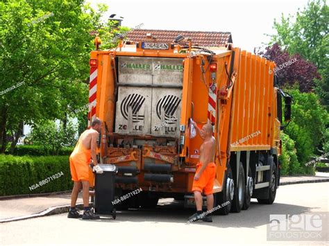 refuse collection, garbage collection, Stock Photo, Picture And Rights ...