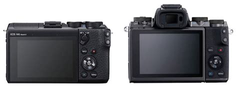 Canon EOS M6 II vs M5 – The 10 main differences - Mirrorless Comparison