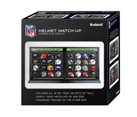 NFL Riddell Helmet Matchup Set | Football Toys For Kids | POPSUGAR ...