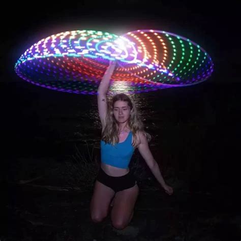 Ultra LED Hula Hoop - Exceptionally Bright! - Sacred Flow Art