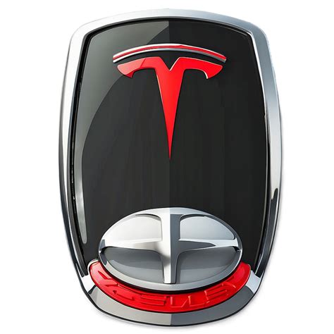 Download Black And White Tesla Logo Png Eos | Wallpapers.com