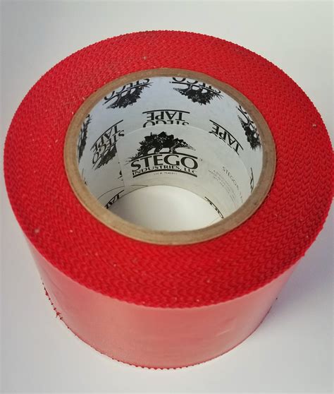 Stego Tape Red For Sub Slab Vapor Barrier Radon PDS