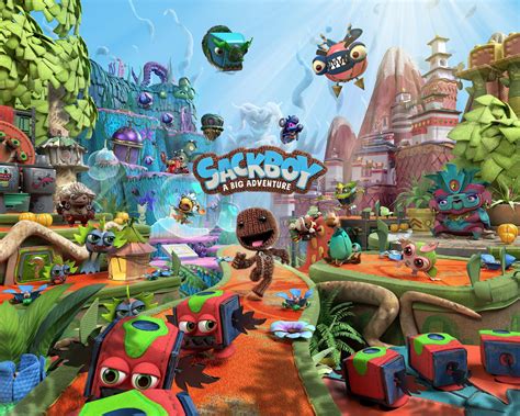 Sackboy A Big Adventure Key Art