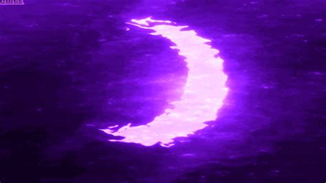 ravenwarriorviolet | Anime moon, Anime scenery, Purple aesthetic