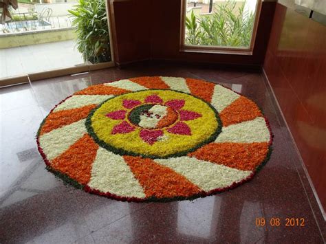 60 Most Beautiful Pookalam Designs for Onam Festival | phool rangoli | Pookalam design, Rangoli ...