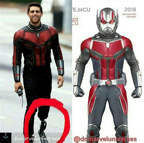 A closer look at the new Ant-Man suit worn by stunt double. | Superhéroes, Marvel, Botas de ...