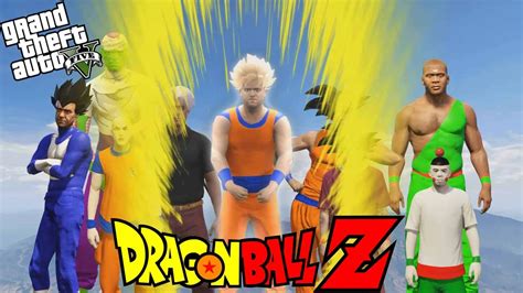 GTA 5 Meets Dragon Ball Z - GTA BOOM