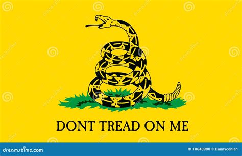 Gadsden Flag Stock Photo - Image: 18648980