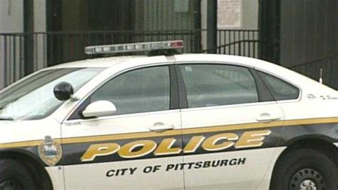 Crash flips car outside Pittsburgh police station