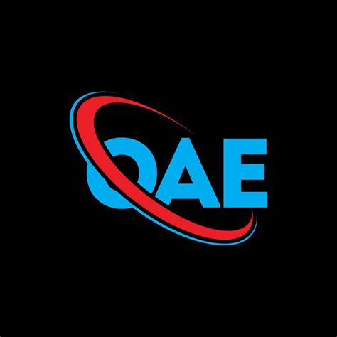 logotipo de la oae. carta oae. diseño del logotipo de la letra oae. logotipo de las iniciales ...