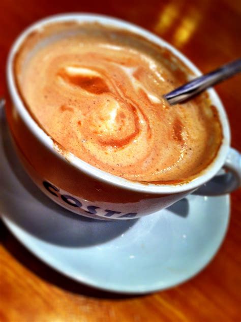 Latte at Costa Coffee | Food, Favorite recipes, Costa coffee