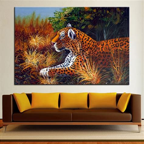 Aliexpress.com : Buy Wall Art, Wall Decor, Wall Painting Cheetah ...