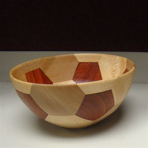 Hand Crafted Segmented Wooden Soccer Bowl by JC Woodworkings ...