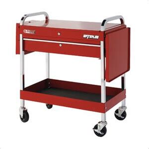 Waterloo UC110RD | Waterloo Metal Utility Cart | Red Utility Cart | Red Tool Cart