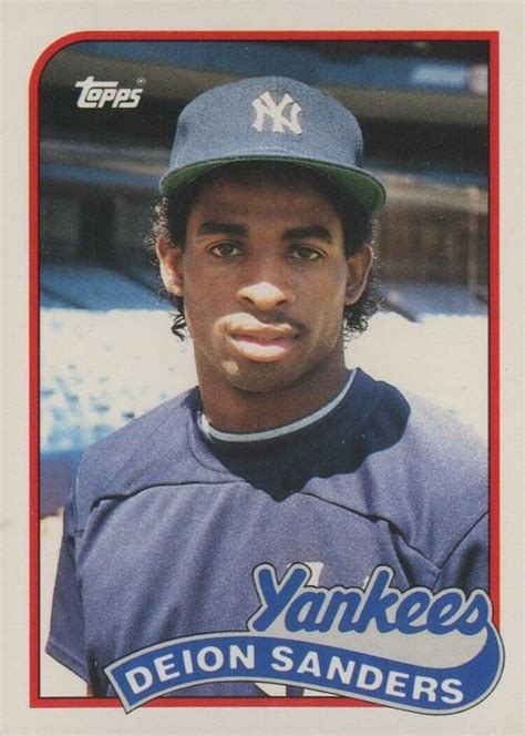 Deion Sanders Baseball Cards Price Guide - Sports Card Investor