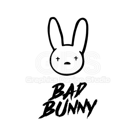 Bad Bunny Logo Svg El Conejo Malo Svg Bunny Svg Bad Bunny - Etsy UK