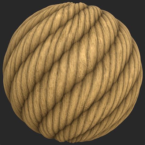 Jute / Hemp / Sisal Rope | Free PBR | TextureCan