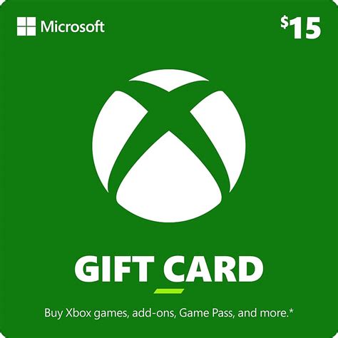 Questions and Answers: Microsoft Xbox $15 Gift Card [Digital] K4W-00023 - Best Buy