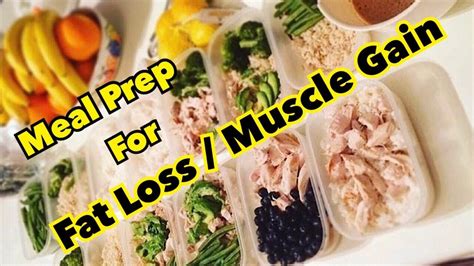 Meal Prep Recipes For Weight Loss And Muscle Gain