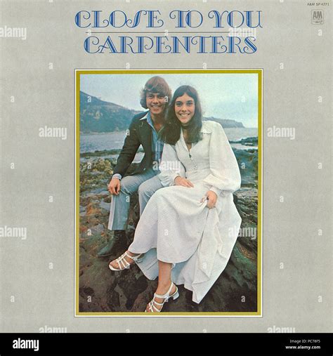 carpenters Close To You Vinyl Album Covers vintage vinyl cover album (Front Stock Photo - Alamy