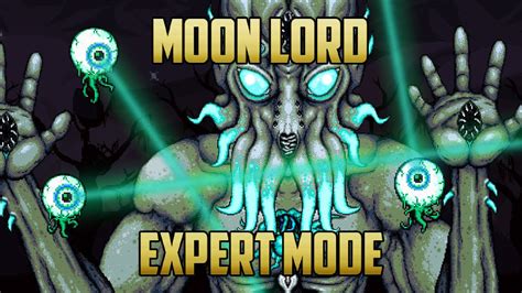 Terraria - Moon Lord Boss Expert Mode Guide with Melee - YouTube