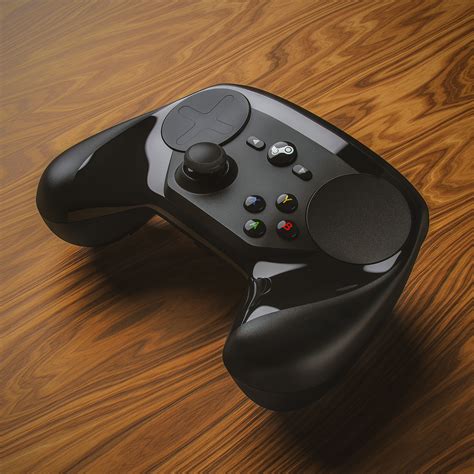 Steam game controller on Behance