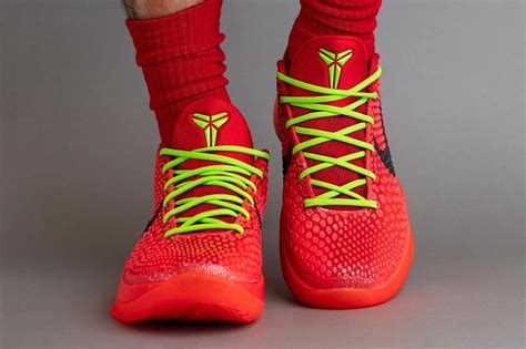 Nike Kobe 6 Protro Reverse Grinch FV4921-600 Release | Hypebeast