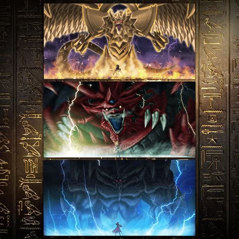 Egyptian God Cards Wallpaper